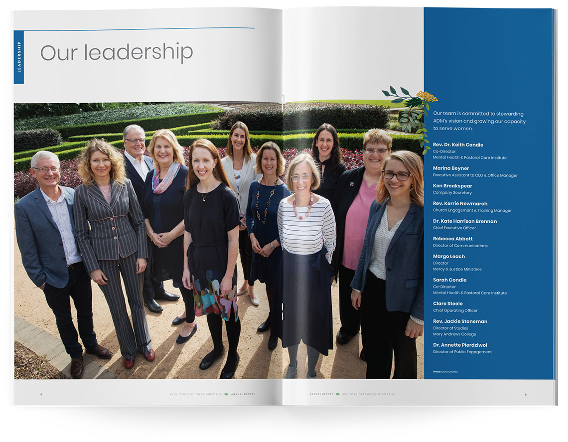 The ADM annual report